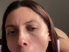 18 let, Kuřba, Brunetka, Dildo, Latinské, Jezdectví, Sólo, Teenka