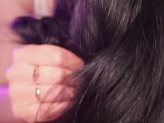 18, Amatööri, Iso kulli, Ruskeahiuksinen, Spermashotti, Nais alistaja, Näkökulma pov, Teini