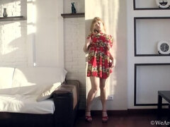 ブロンド, 毛深い, 下着, ふっくら乳首, タトゥー