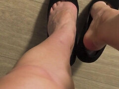 素人, 足フェチ, ヒール, ハメ撮り, 一人