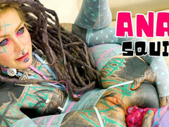 Anal, Consolo, Alemãoã, Piercing, Magrinha, Solo chão, Tatuagem, Tetas