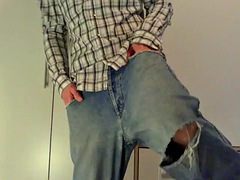 Sagging - satins and mesh boxers