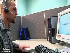 Store pupper, Blond, Kukk suging, Sperm skott, Hd, Milf, Kontor