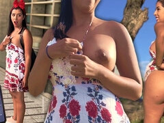 Amatorka, Duży tyłek, Duże cycki, Płeć żeńska, Latynoska, Orgazm, Sikanie, Punkt widzenia