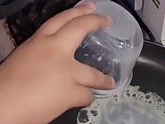 Amatør, Stor svart kvinne, Stor rumpe, Kukk suging, Sperm skott, Fetisj, Synsvinkel, Slave