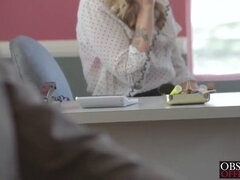 Loiroa, Boquete, Hd, Lambendo, Xoxota, Gritar, Saia, Meias finas