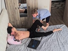 素人, アナル, カップル, イく瞬間, フォアサム, ゲイ, オナニー, タトゥー