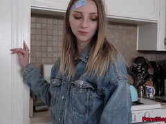 Grosse bite, Blonde, Mignonne, Hd, Monstre, Orgasme, Petite femme, Tabou