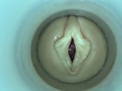 Cum Loading by Man with Cum on Cam