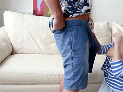 Young Christie Star ginormous jizz-shotgun in pink hole