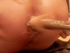Anal CD Slut Fucked by Machine Til Asspussy Is Drooling