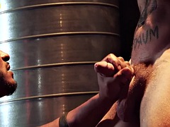 Bondage sadomaso, Pompino, Bondage, Di colore, Fetish, Sega, Succhiando, Tatuaggi