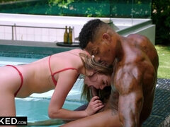 Depraved vixen Athena Faris engrossing adult clip