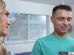 Lacy Jane and her stepmom Maria Kazi fucks Johnny Love