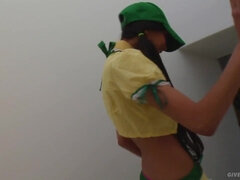 Arsch, Latina, Masturbation, Solo, Jungendliche (18+), Spielzeuge