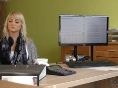 Amatør, Audition, Blondine, Pik sutte, Slikning, Penge, Fisse, Teenager