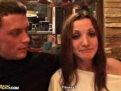 Hårdt, Indier, Offentlig, Mager