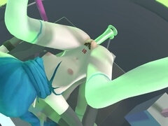 Maskinknull, Pigtails, Fitta, Leksaker