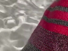Wet Sock Fetish in Athletic Socks