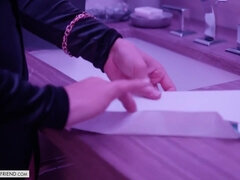 Rumpa, Vacker, Snopp, Dubbelpenetrering, Ansiktsbehandling, Hårig, Hd, Fitta