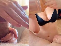 Cut cock, circumcised cock, multiple cumshots