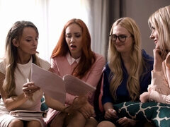 Culo grosso, Tette grandi, Toccando, Baciando, Leccata, Lingerie, Figa, Magra