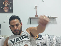 Enthousiasteling, Mollig, Sperma shot, Dik, Homo, Handbeurt, Alleen