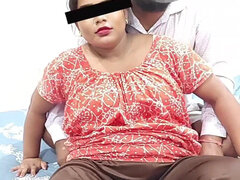 Amatör, Stor stjärt, Par, Hemmagjord, Indisk, Naturliga tuttar