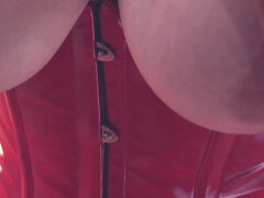 Amatéri, Žena, Latex, Masturbácia, Milf  mčbp, Prirodzené prsia, Sólo, Stockings