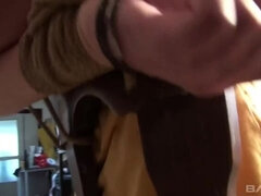 Redhead Teen Alexis Crystal: Bound & Gagged in the Basement with Toys