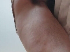 Sniff Hairy Pussy on Your Face! Naked Morning Stretching.