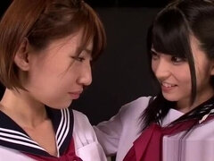 아시안, 대학교, 핑거링, 일본인, 레즈비언, 분출, 청소년, 젖가슴