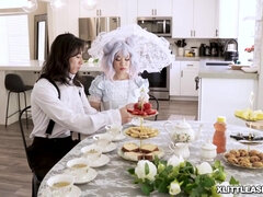 A mouth-watering coochie munching handle from Kimmy for David (David Lee)