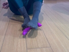 Fétiche des pieds, Branlette thaïlandaise, Humiliation, Orgasme, Pénis, Spandex