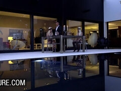 Anal, Blond, Kukk suging, Slikking, Ridning, Trekant