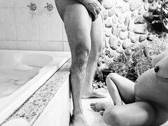 Amateur, Sucer une bite, Couple, Éjaculer dans la bouche, Enceinte, Esclave, Pute, Avaler