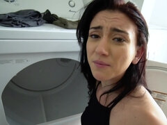 Petite brunette honey Mandy Muse gets fucked from behind