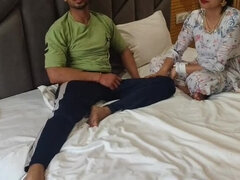 Naughty Indian Bhabhi Teaches Virgin Teen Devar How to Fuck - Hardcore Desi Sex