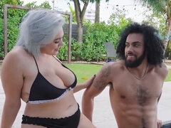 Stor stjärt, Stora tuttar, Svart, Blondin, Ebenholts, Handjobb, Mellanrasig, Grov