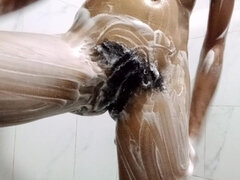 18 años, Cuarto de baño, Peludo, Casero, Solo, Adolescente