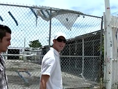 Amatőr, Fekete, Ébenfekete, Meleg, Szabadban, Nyilvános, Tetkó, Hármas