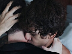 Amateur, Noire, Queue, Homosexuelle, Poilue, Embrassement, Softcore