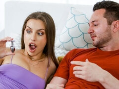 Πρωκτικό, Μεγάλος πούτσος, Πίπα, Μελαχροινή, Συμπαθητική, Σε στάση σκύλου στα τέσσερα, Φόρεμα, Μαλλιαρός