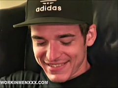 Enthousiasteling, Sperma shot, Homo