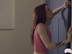 Redhead Stepsister Madi Collins Bribes Steve