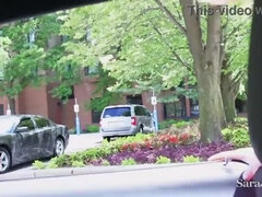 デカチン, 黒人, フェラチオ, 茶髪の, 手コキする, オマンコ, タトゥー, 三人