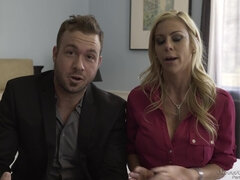 Ameriški, V ozadju, Velik kurac, Blondinka, Rjavolaska, Busty, Ljubica, Joške