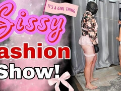 Sissy Fashion Show Femdom Slave Humiliation