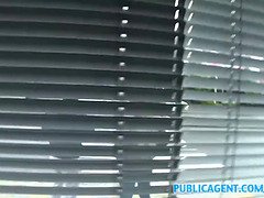 Ava Dalush gets her bubble butt drilled by a big stranger on public agent