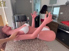 Stor røv, Dukke, Kvinde, Hjemmelavet, Latinsk, Lesbisk, Orgasme, Fisse